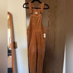 Corduroy overalls